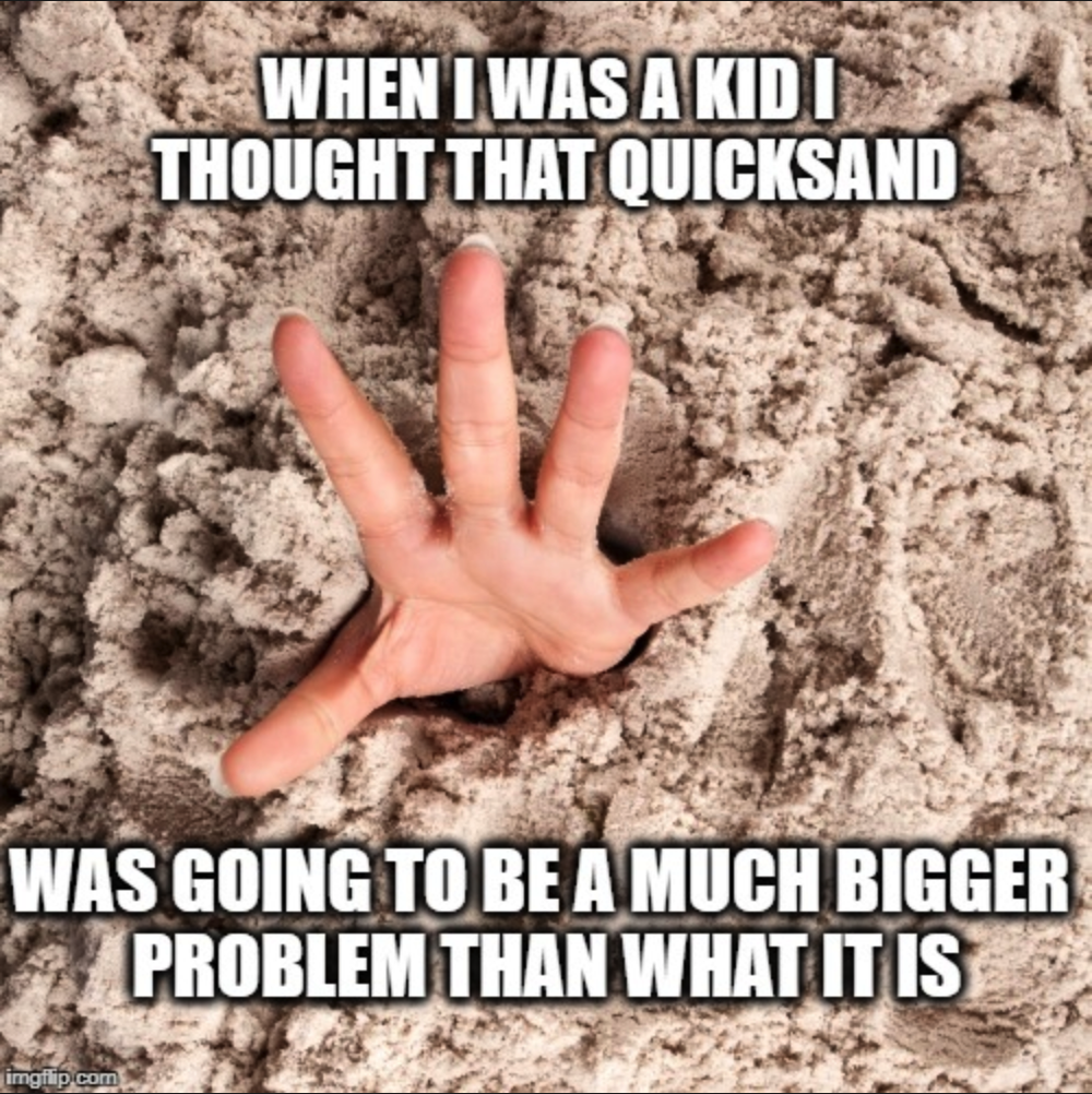 domesticated, quicksand meme, funny